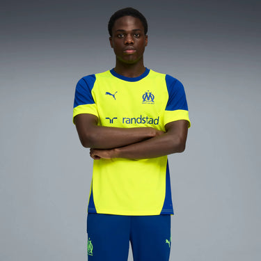 Maillot OM Training Homme 2025/26 Jaune