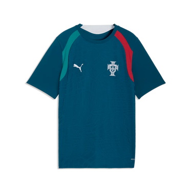 Le maillot d'entraînement bleu du Portugal Puma offre une gestion parfaite de l'humidité.