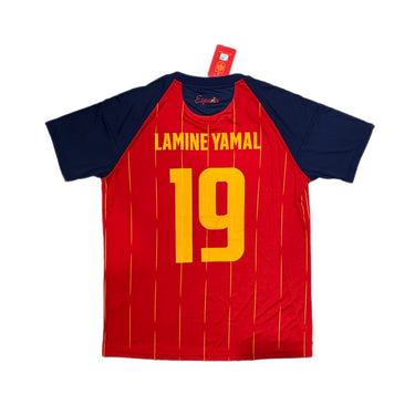 Maillot Espagne Domicile Fan Lamine Yamal N°19 Adulte 2026