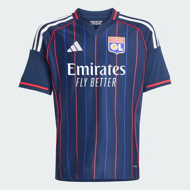 Maillot Olympique Lyonnais Extérieur Junior 2025/26 Bleu