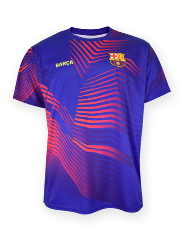 Maillot entraînement FC Barcelone 2025 2026 vue officielle.