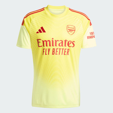 Maillot Arsenal Domicile Gardien Homme 2025/26 Jaune