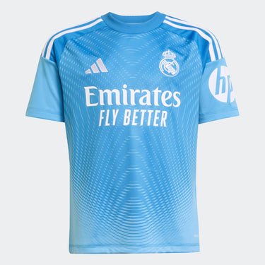 Maillot Real Madrid Domicile Gardien Junior 2025/26 Bleu
