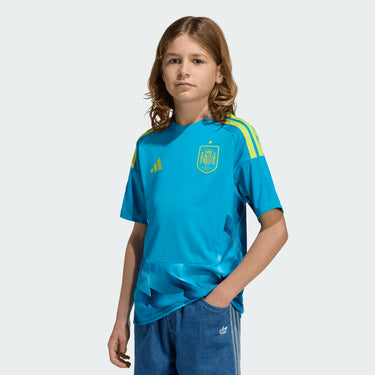 Maillot Espagne Domicile Gardien Junior 2026 Bleu