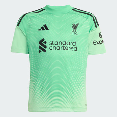 Maillot Liverpool F.C. Domicile Gardien Junior 2025/26 Vert