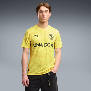 OM Replica Jersey GK Lemon Crush-PUMA Black 787711-72