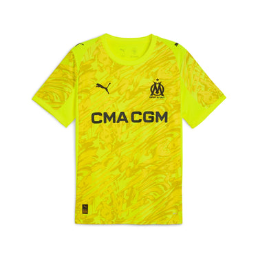 Maillot OM Third Gardien Homme 2025/26 Jaune