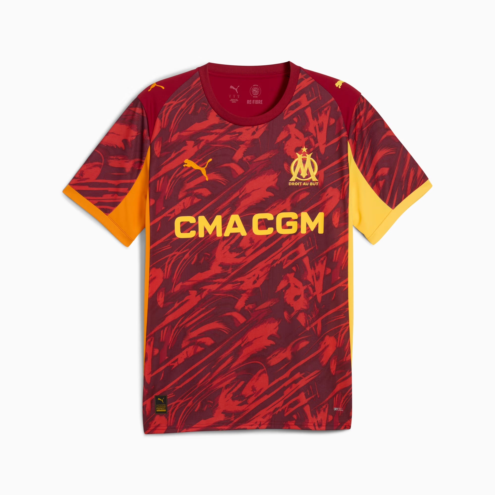 OM Goalkeeper Jersey 2025/26 – Puma Men Red – Planet Foot