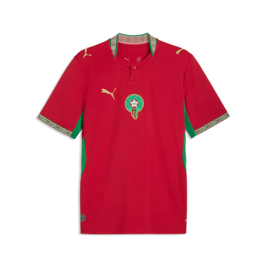 maillot maroc adulte domicile 2026 rouge puma coupe du monde officiel