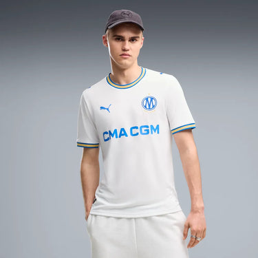 OM Camiseta Réplica Local PUMA Blanco-PUMA Team Royal 784252-01
