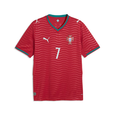 Maillot Portugal Domicile Ronaldo N°7 Homme 2026 Rouge