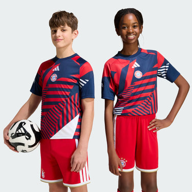 Kids' Bayern Munich 2026/27 Pre-Match Jersey - Blue