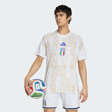Camiseta Pre-Partido Italia Hombre 2026 Blanca - Mundial