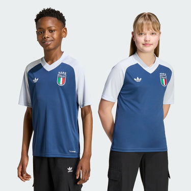 Maillot Pré-Match Extérieur Italie 26 Enfant Bleu - Coupe du Monde