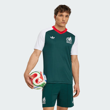 Maillot Pré-Match Extérieur Mexique Homme 2026 Blanc - Coupe du Monde 2026 FIFA