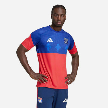 Maillot Pré-Match Olympique Lyonnais Homme 2026/27 Bleu Rouge