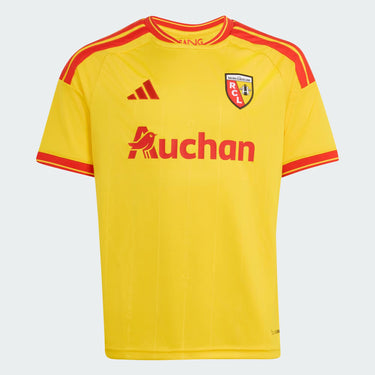 Maillot RC Lens Domicile Enfant 2026/27 Jaune Rouge – vue officielle 1