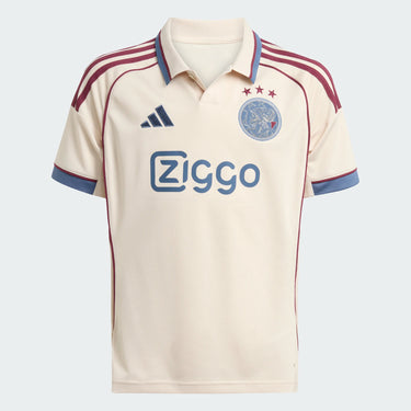 Maillot Ajax Amsterdam Third Junior 2025/26 Beige