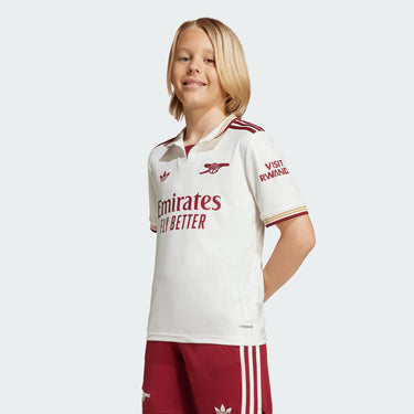 Maillot Arsenal Third Junior 2025/26 Blanc