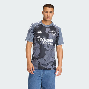 Maillot Eintracht Frankfurt Third Homme 2025/26 Gris