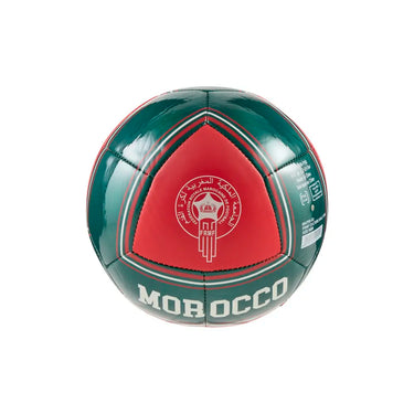 Le mini ballon Maroc Culture arbore un design blanc pur.