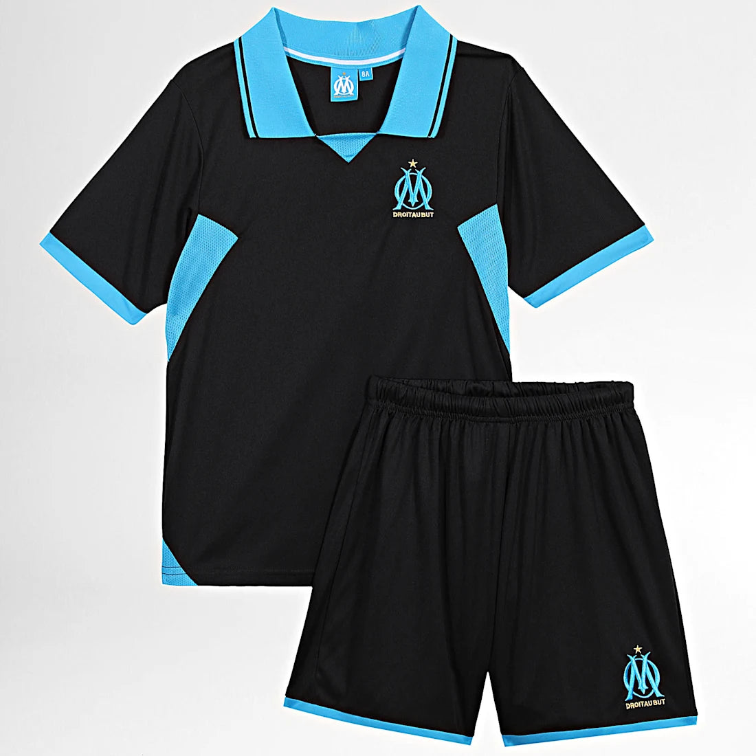 Ensemble Kit OM Fan Junior 2023 24 Noir Planet Foot