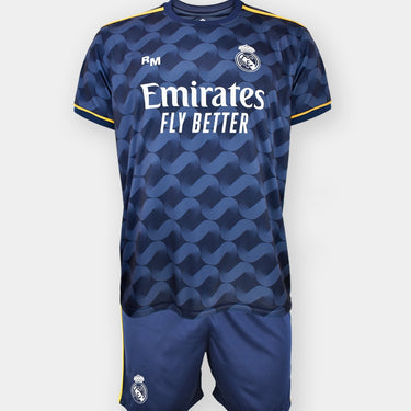Kit Real Madrid Junior Extérieur Vini Jr. 2023/24 Replica