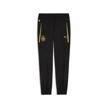 Pantalon PUMATECH OM x Africa 2026 noir vue officielle.