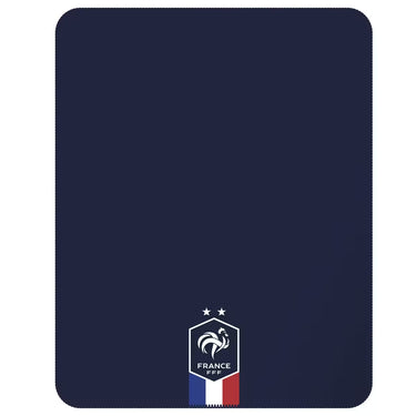 Plaid Polaire FFF - 110x140 cm - Équipe de France Football - Hexagone