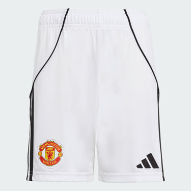 Short Manchester United Domicile Junior 2025/26 Blanc