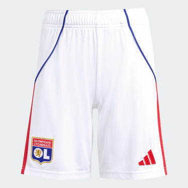 Short Olympique Lyonnais Domicile Junior 2025/26 Blanc