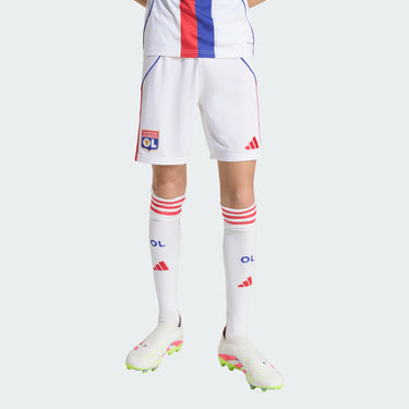 Short Olympique Lyonnais Domicile Junior 2025/26 Blanc