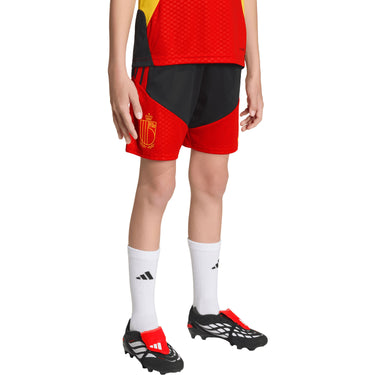 Short Entrenamiento Bélgica Disparo Niño 2026 Negro - Copa del Mundo