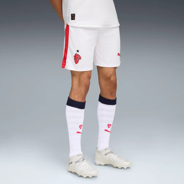 Short AC Milan Extérieur Homme 2025/26 Blanc