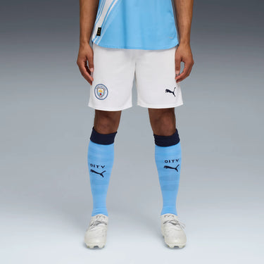 Short Manchester City Domicile Homme 2025/26 Blanc - Planet Foot
