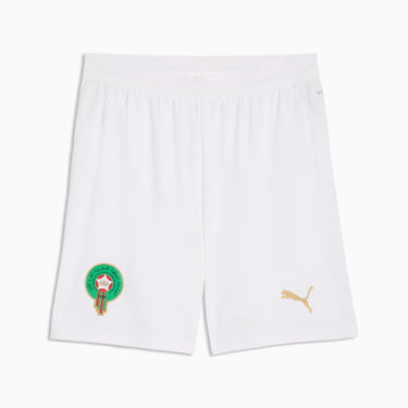 short maroc adulte exterieur 2026 blanc puma coupe du monde officiel
