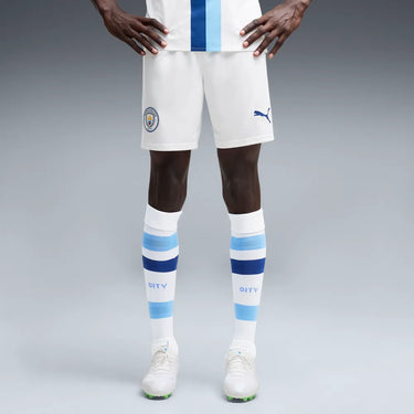 MCFC Replica Shorts PUMA White-Blazing Blue 784363-06