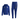 Survêtement Complet Italie Travel Homme 2026/27 Bleu : vue principale du pack avec veste coupe-vent et pantalon, fond blanc