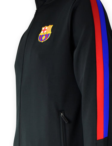 Survêtement Entier FC Barcelone Culer Stripes Junior 2026 Noir