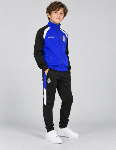 S26 REAL MADRID POLYESTER TRACKSUIT RM NO. 35 CHILD BLUE RORM2CHP35P