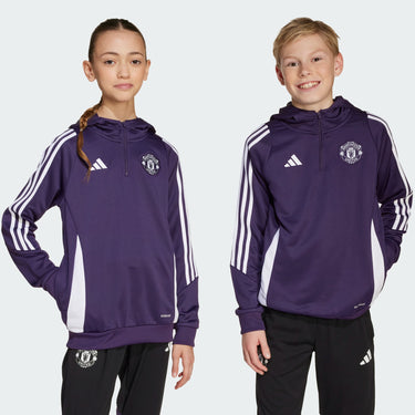 Sweat à Capuche Manchester United Training Tiro 25 Junior 2025/26 Violet