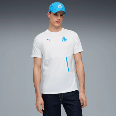 T-shirt OM PumaTech 2025/26 Blanc