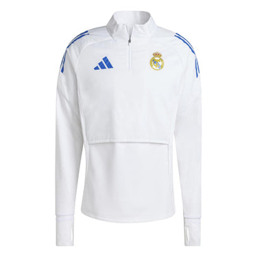 Top Real Madrid à Cagoule Winter Tiro 25 Homme 2025/26 Blanc
