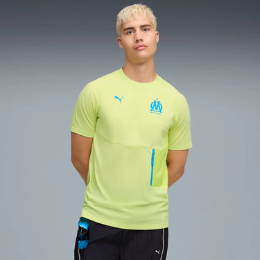 T-shirt OM PumaTech Homme 2025/26 Jaune