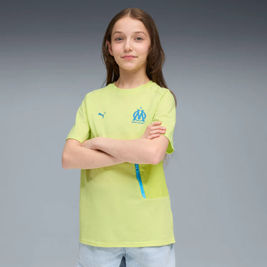 T-shirt OM PumaTech Junior 2025/26 Jaune