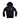 Veste à capuche OM Blank enfant noir PUMA, vue avant officielle.