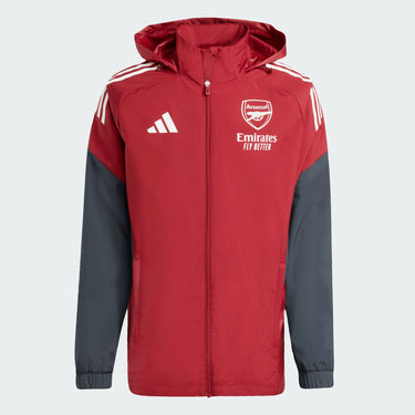 Veste Arsenal All Weather Tiro 25 Homme 2025/26 Rouge