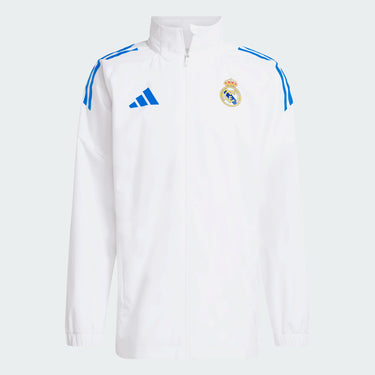 Veste Real Madrid All Weather Tiro 25 Homme 2025/26 Blanc