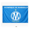 Drapeau Logo OM 2026/27 Bleu Blanc – photo principale