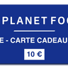 Carte Cadeau PlanetFoot - Planet Foot